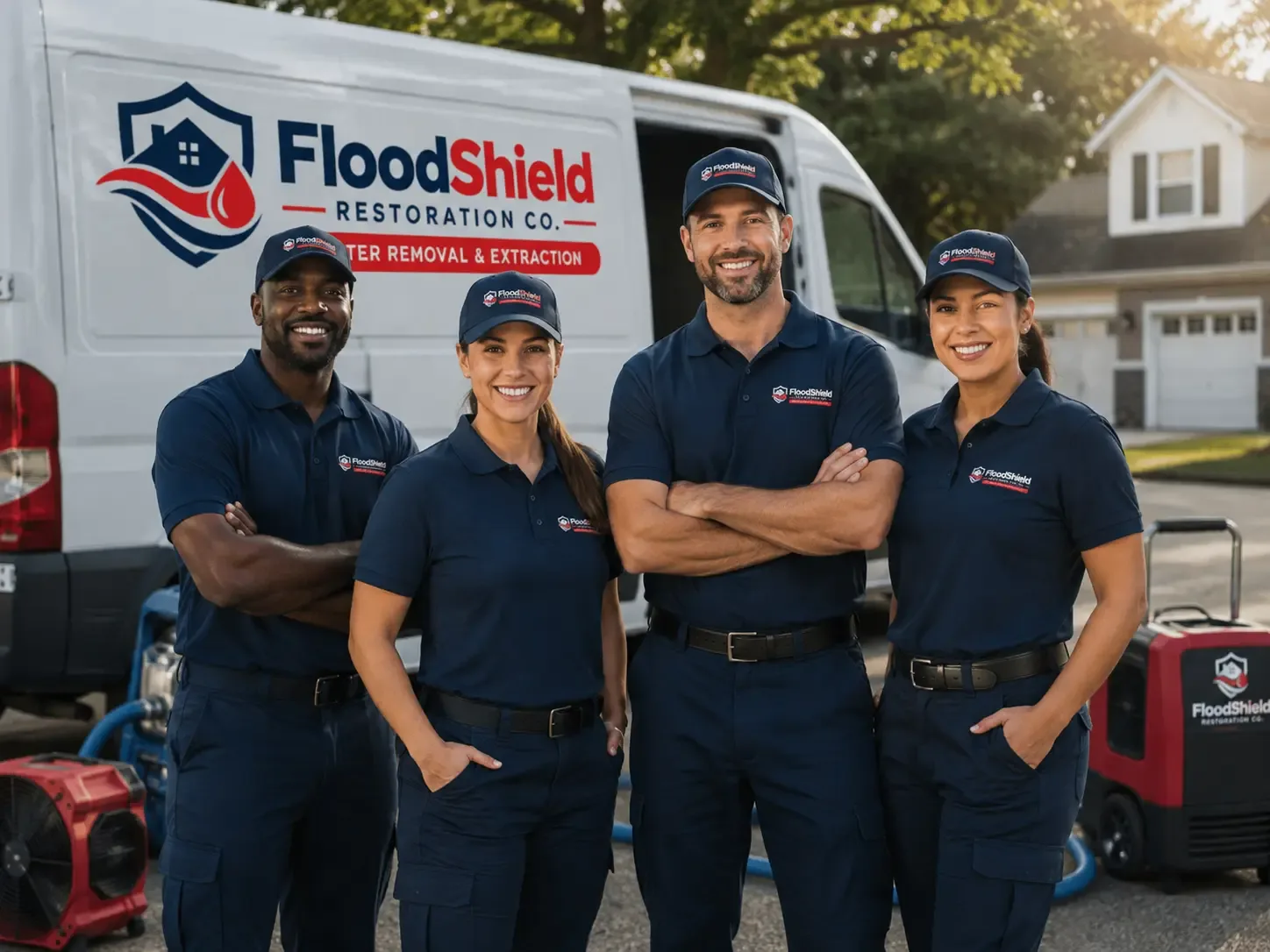 Flood Damage Restoration company in Howard, OH