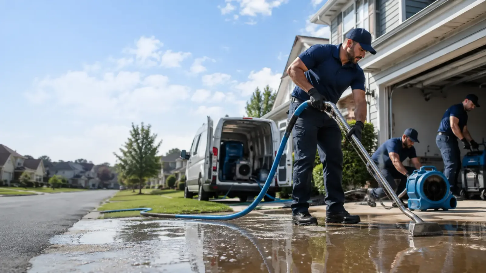 Flood Damage Restoration in Howard, OH